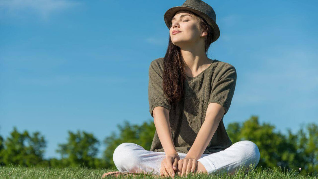 grounding to improve mood