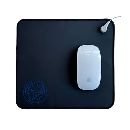 Grounding mouse pad on white background